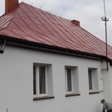 Remont budynku przy Urzędzie Gminy zbliża się ku końcowi!