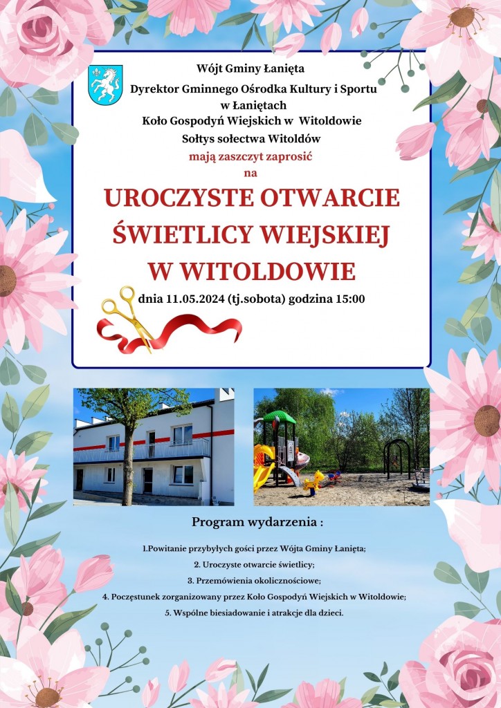 plakat świetlica