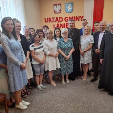 28 maja 2024 r. odbyła się wizytacja Biskupa w Parafii Łanięta.