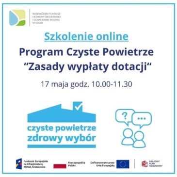 Szkolenie – CZYSTE POWIETRZE