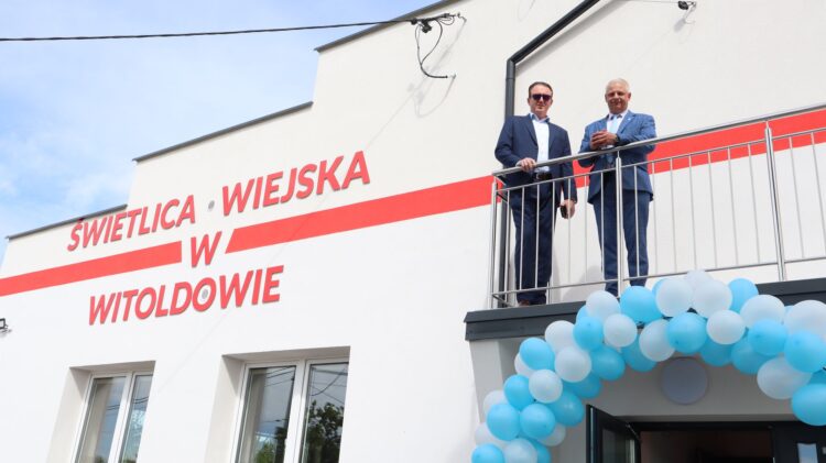 Otwarcie świetlicy w Witoldowie