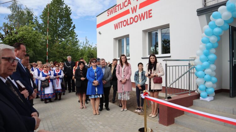 Otwarcie świetlicy w Witoldowie
