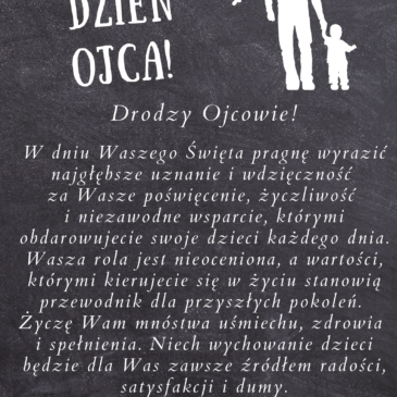 Życzenia z okazji Dnia Ojca