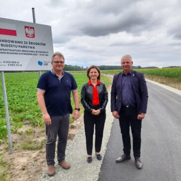 Przebudowa drogi gminnej Nr 102287E w Suchodębiu zakończona!