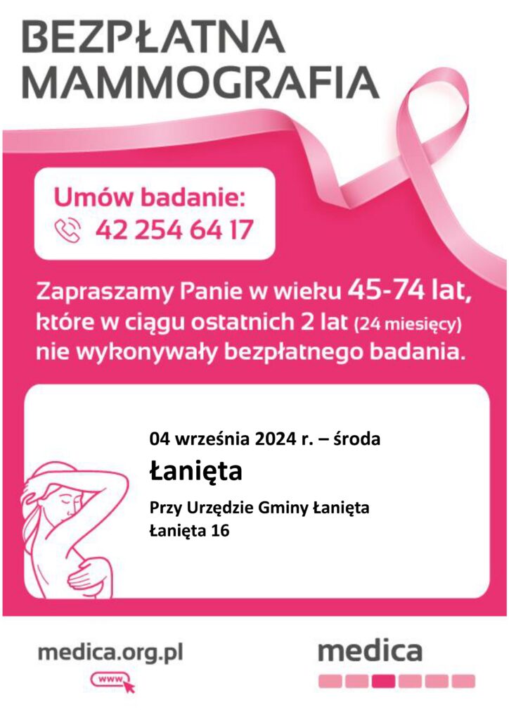 Bezpłatna mammografia