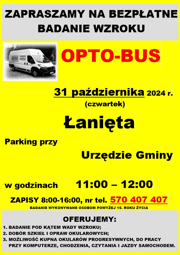 Bezpłatne badanie wzroku