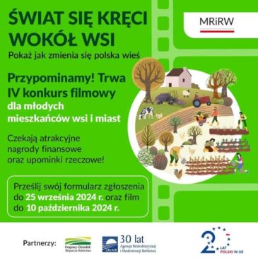 Konkurs filmowy „Świat kręci się wokół wsi”