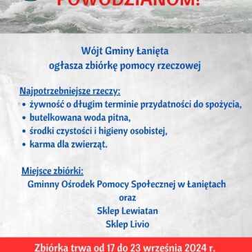 Zbiórka dla powodzian