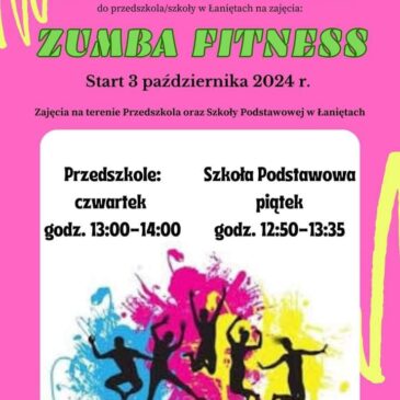 ZUMBA FITNESS – zapraszamy na zajęcia!