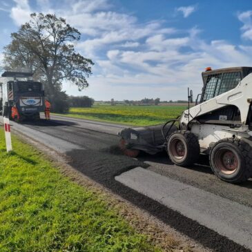 UWAGA! Trwają prace drogowe na drodze wojewódzkiej nr 581 w miejscowości Świecinki.
