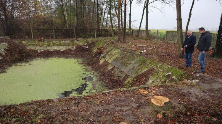 Renowacja zbiornika wodnego w miejscowości Witoldów