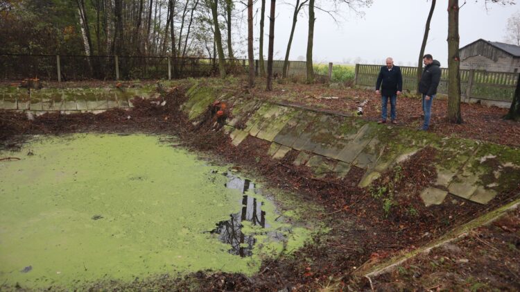 Renowacja zbiornika wodnego w miejscowości Witoldów
