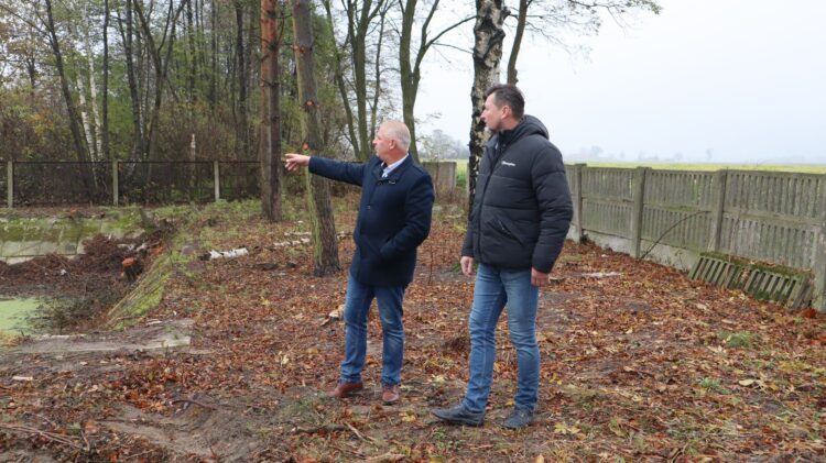 Renowacja zbiornika wodnego w miejscowości Witoldów