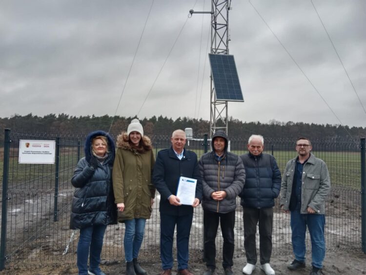 Nowa stacja meteorologiczna w Gminie Łanięta!