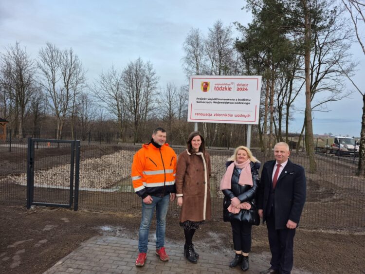 Zakończono renowację zbiornika wodnego w Witoldowie!