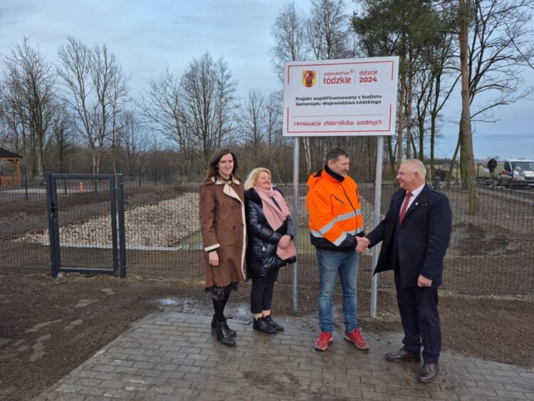 Zakończono renowację zbiornika wodnego w Witoldowie!