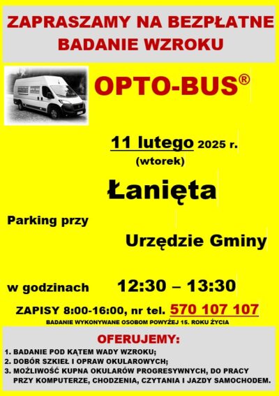 Bezpłatne badanie wzroku