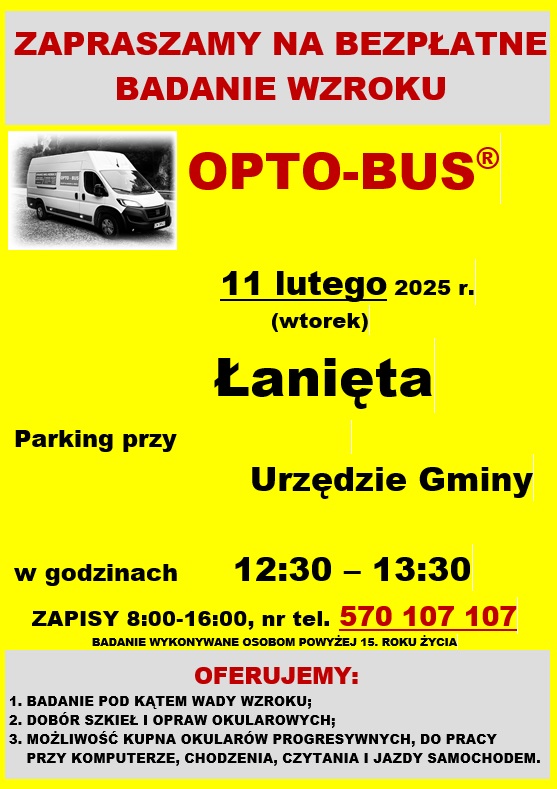 Bezpłatne badanie wzroku