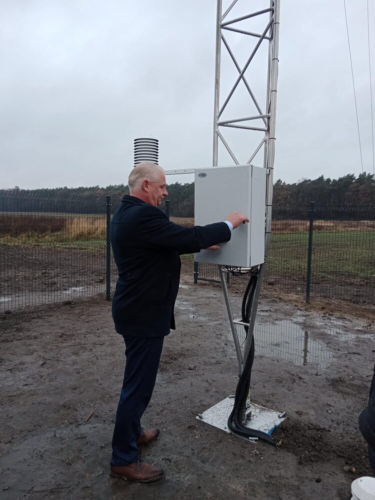 Nowa stacja meteorologiczna w Gminie Łanięta!