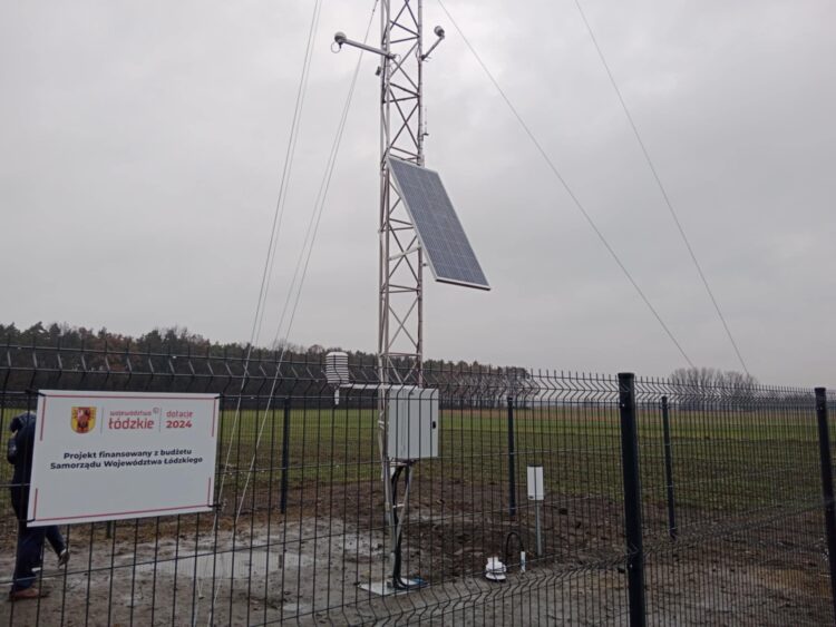 Nowa stacja meteorologiczna w Gminie Łanięta!