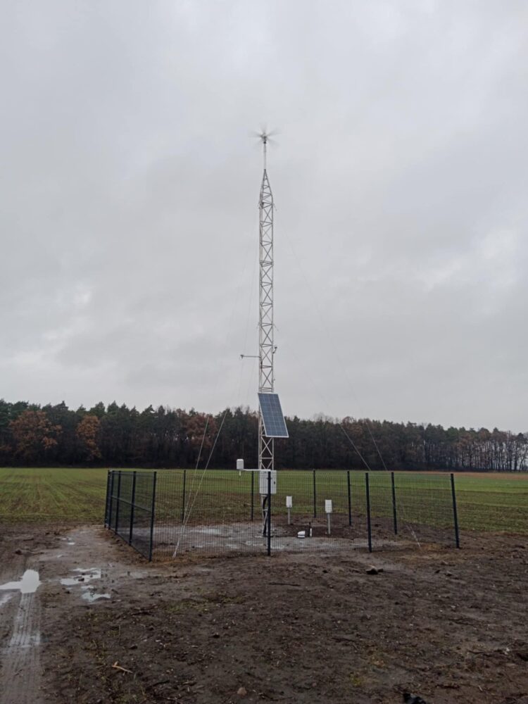 Nowa stacja meteorologiczna w Gminie Łanięta!