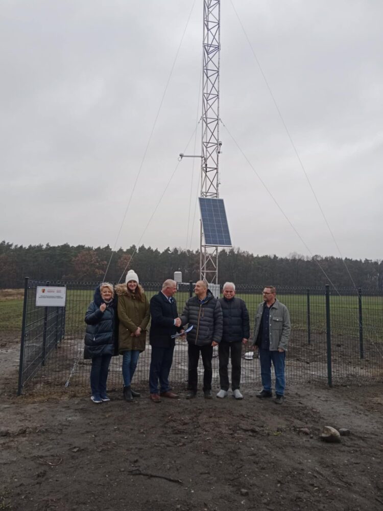 Nowa stacja meteorologiczna w Gminie Łanięta!