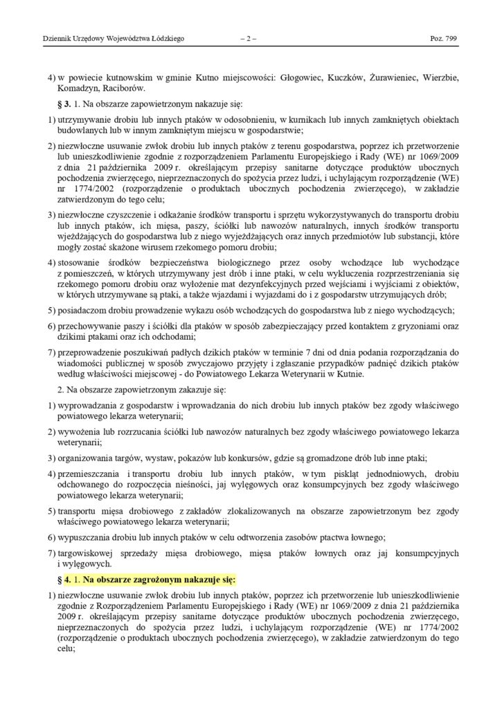 Wykryto ognisko rzekomego pomoru drobiu w powiecie gostynińskim!