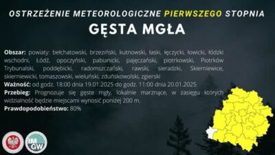 Uwaga! Gęsta mgła!