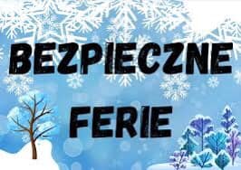 Już niedługo zaczynamy FERIE ZIMOWE!