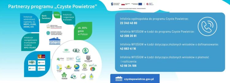 PARTNERZY PROGRAMU "CZYSTE POWIETRZE"
