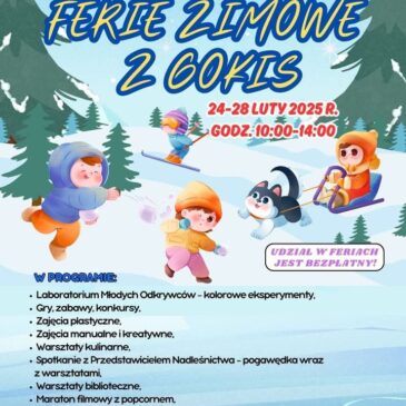 FERIE ZIMOWE W GOKiS!
