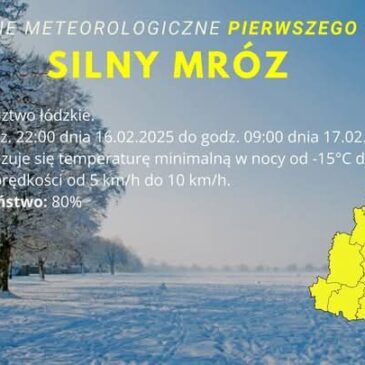 Uwaga! Silny mróz!