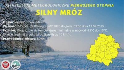 Uwaga! Silny mróz!