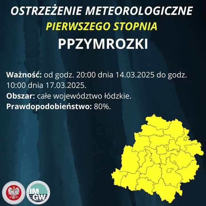 UWAGA! PRZYMROZKI!