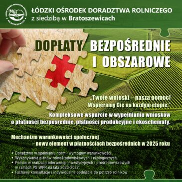 Dopłaty bezpośrednie i obszarowe