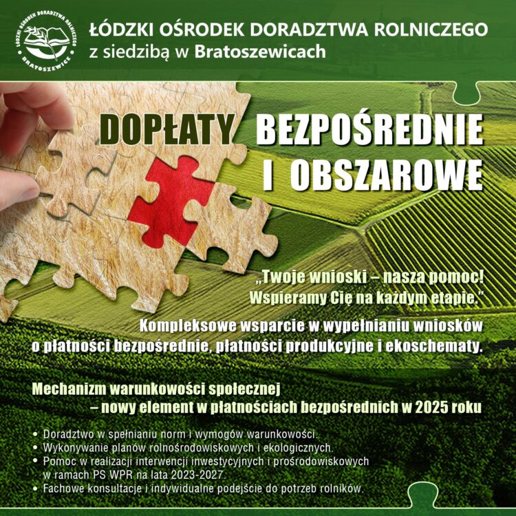 Dopłaty bezpośrednie i obszarowe