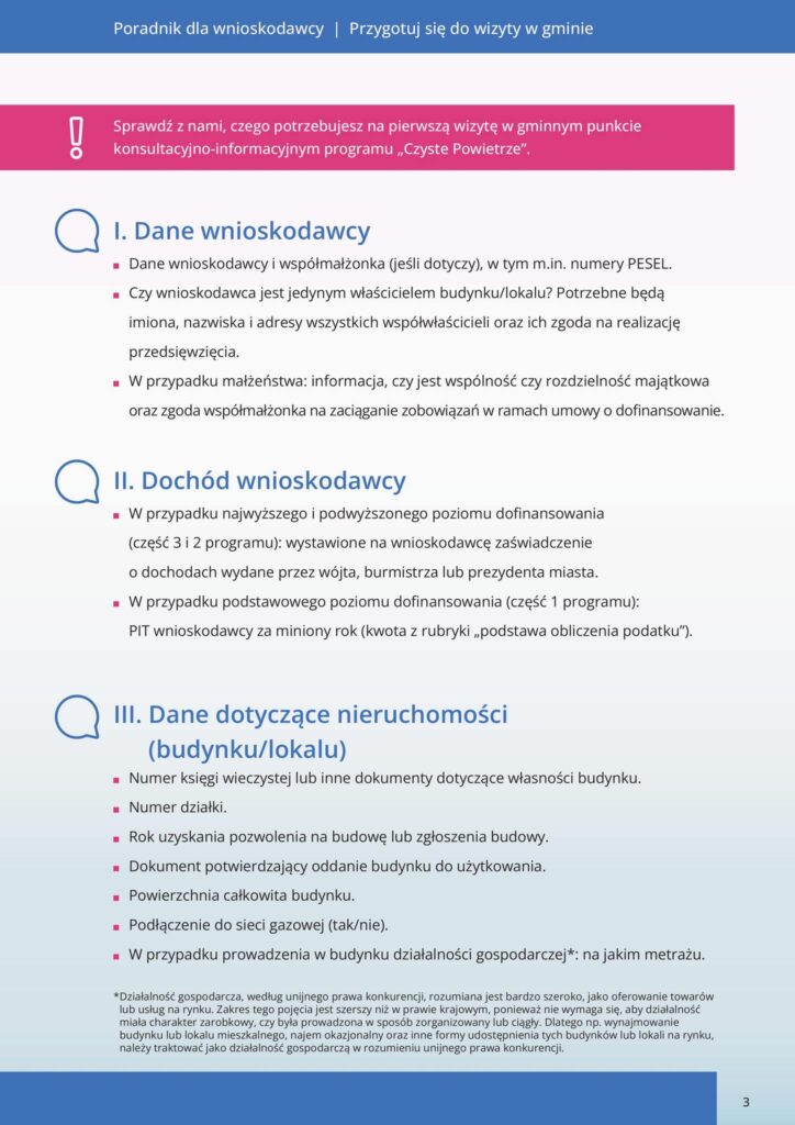 Poradnik dla Beneficjentów programu "Czyste Powietrze"