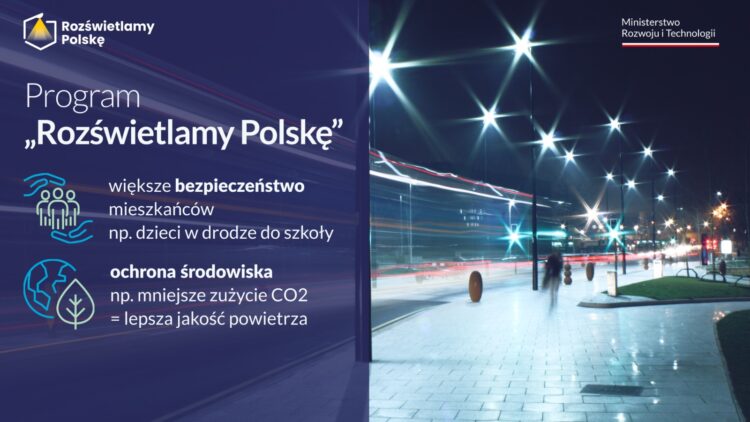 Nowoczesne i energooszczędne oświetlenie w Gminie Łanięta!