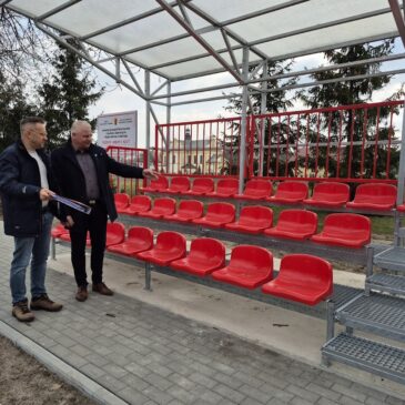 Nowe trybuny i oświetlenie gotowe!