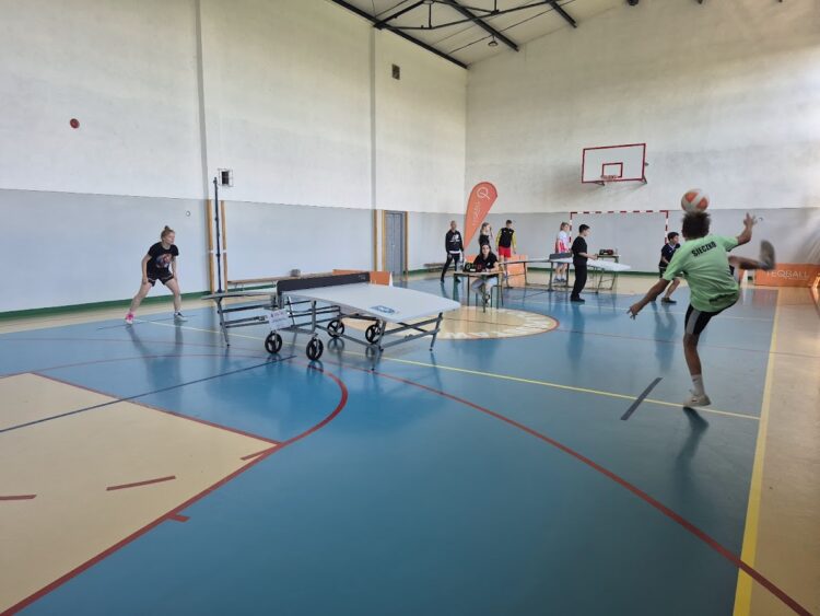 Turniej Teqball w Singla o Puchar Wójta Gminy Łanięta Tomasza Szczęsnego!