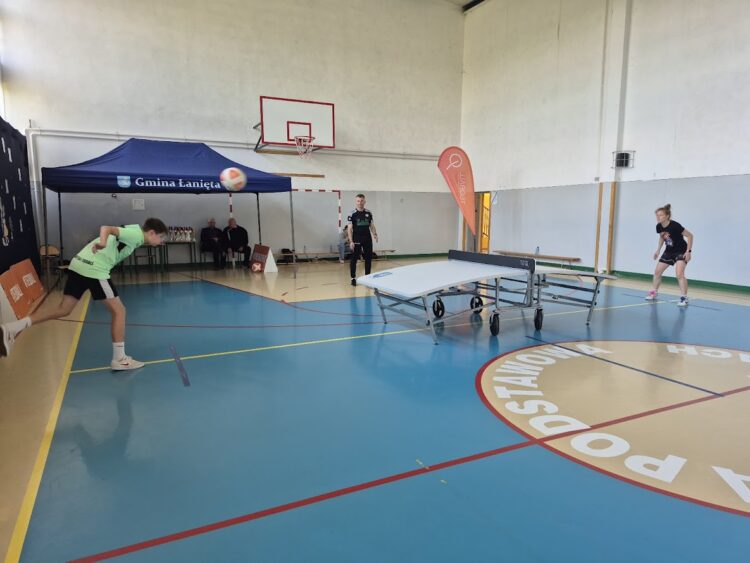 Turniej Teqball w Singla o Puchar Wójta Gminy Łanięta Tomasza Szczęsnego!