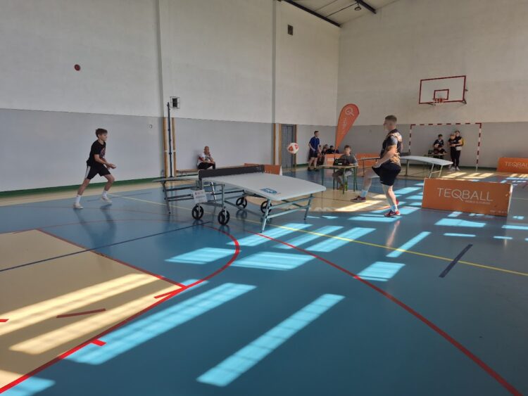 Turniej Teqball w Singla o Puchar Wójta Gminy Łanięta Tomasza Szczęsnego!