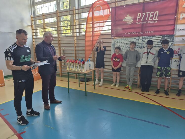 Turniej Teqball w Singla o Puchar Wójta Gminy Łanięta Tomasza Szczęsnego!