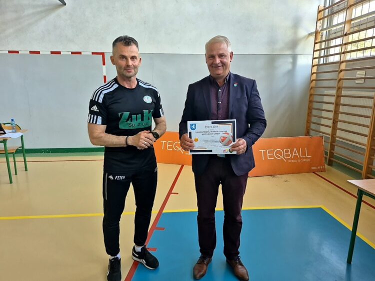 Turniej Teqball w Singla o Puchar Wójta Gminy Łanięta Tomasza Szczęsnego!