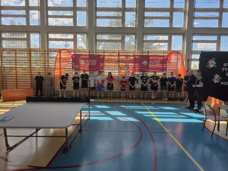 Turniej Teqball w Singla o Puchar Wójta Gminy Łanięta Tomasza Szczęsnego!