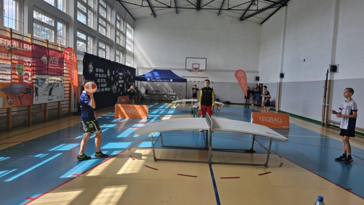 Turniej Teqball w Singla o Puchar Wójta Gminy Łanięta Tomasza Szczęsnego!
