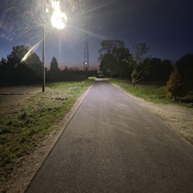 Zakończenie inwestycji w ramach programu "Rozświetlamy Polskę" na terenie Gminy Łanięta!