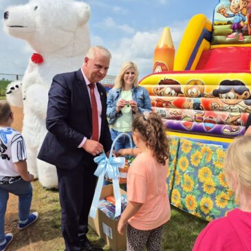 Dzień Dziecka w Szkole Podstawowej im. Kornela Makuszyńskiego w Łaniętach