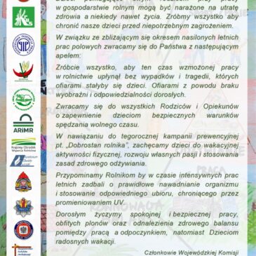 Placówka Terenowa KRUS w Kutnie apeluje: