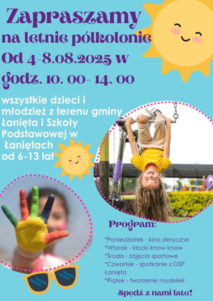 Wakacyjne szaleństwo w GOKiS Łanięta trwa!